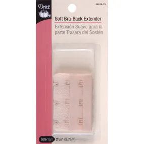 3-Hook Beige Soft Bra-Back Extender S-56616