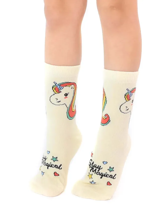 3D Kids Crew Sock