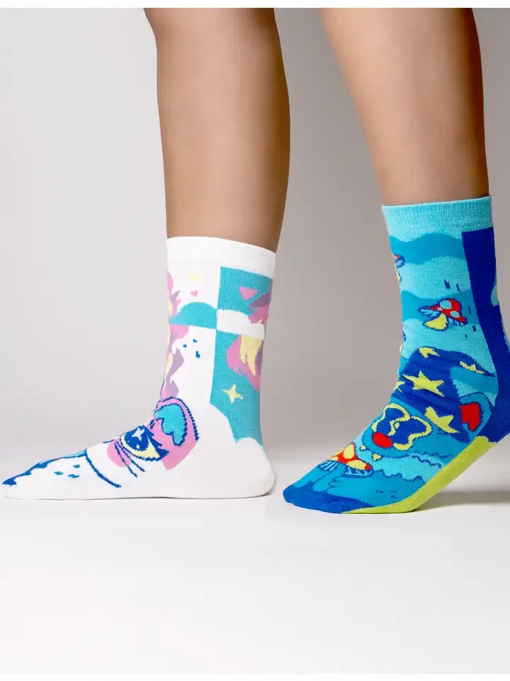 Abra and Catabra | Kids Socks | Mismatched Fun Socks