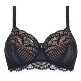 Amoena Karolina UW Mastectomy Bra Black