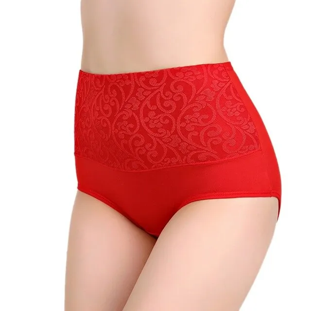 Cotton Jacquard Color Panties
