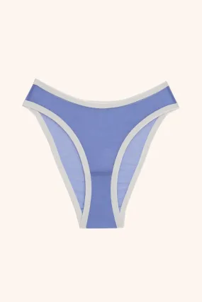 Kate high cut panties- cornflower blue