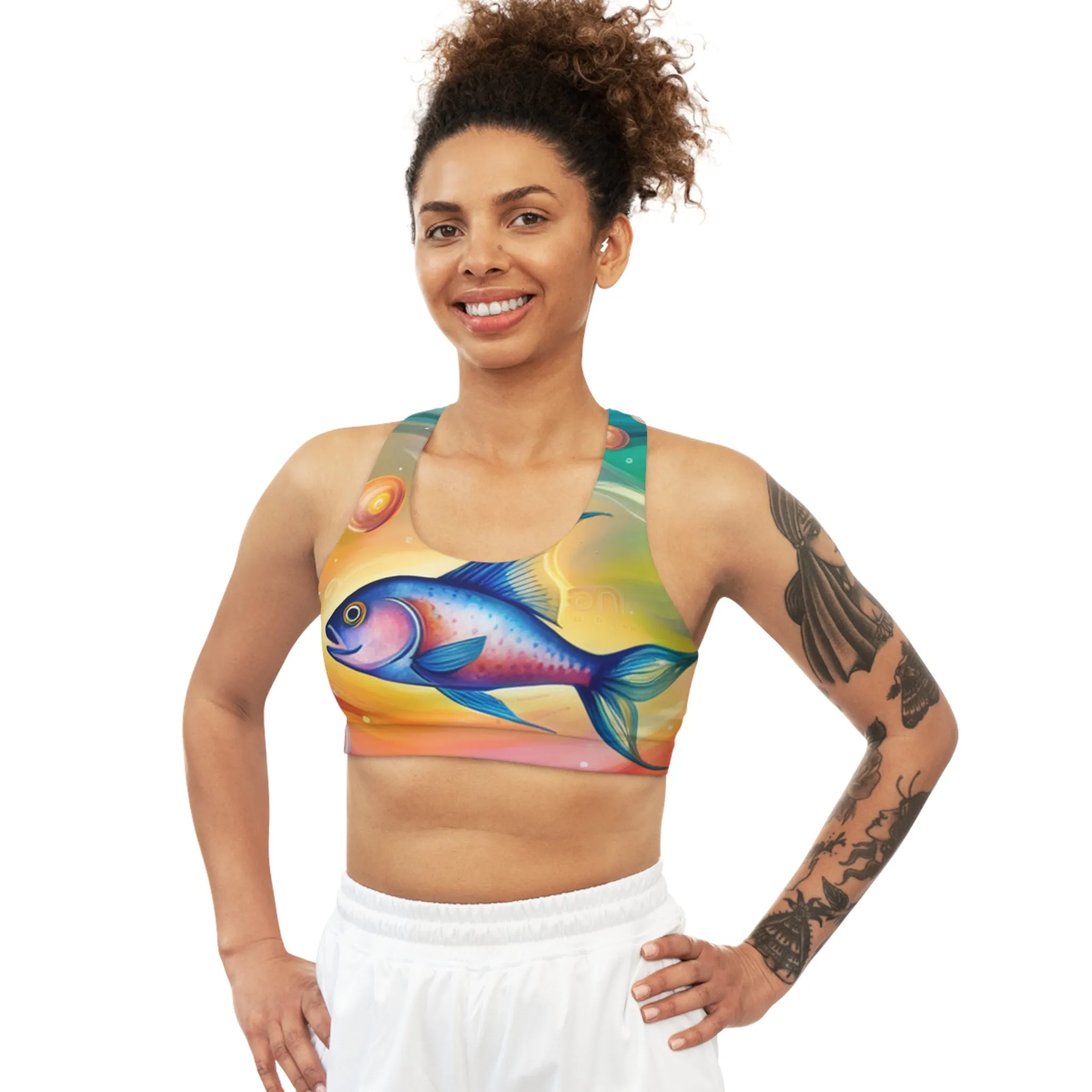 Marvin Key  Seamless Sports Bra