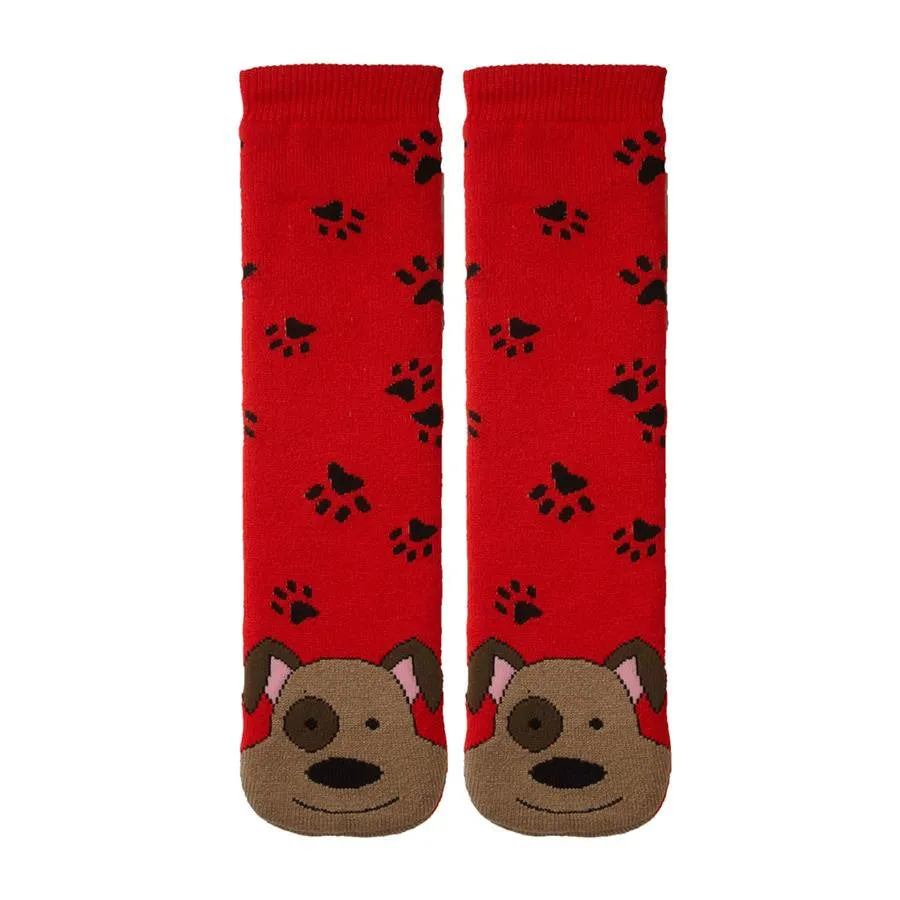 Red Dog Non Skid Socks (Women's)