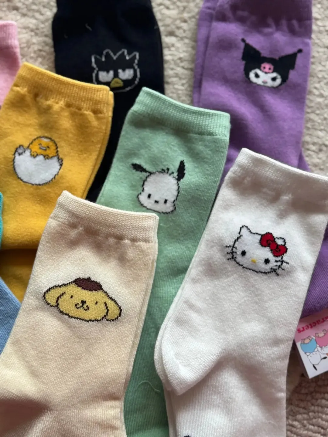 Sanrio Character Simple Point Cotton Ankle Socks