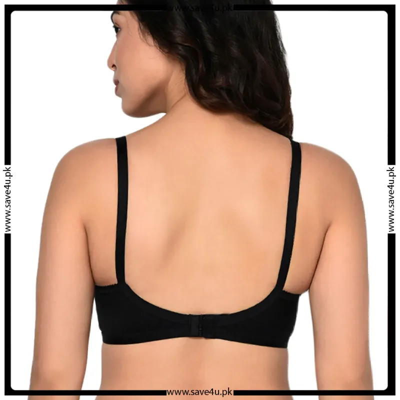 Seamless Non Wired Cotton Bra For Women (Stiff Bra)
