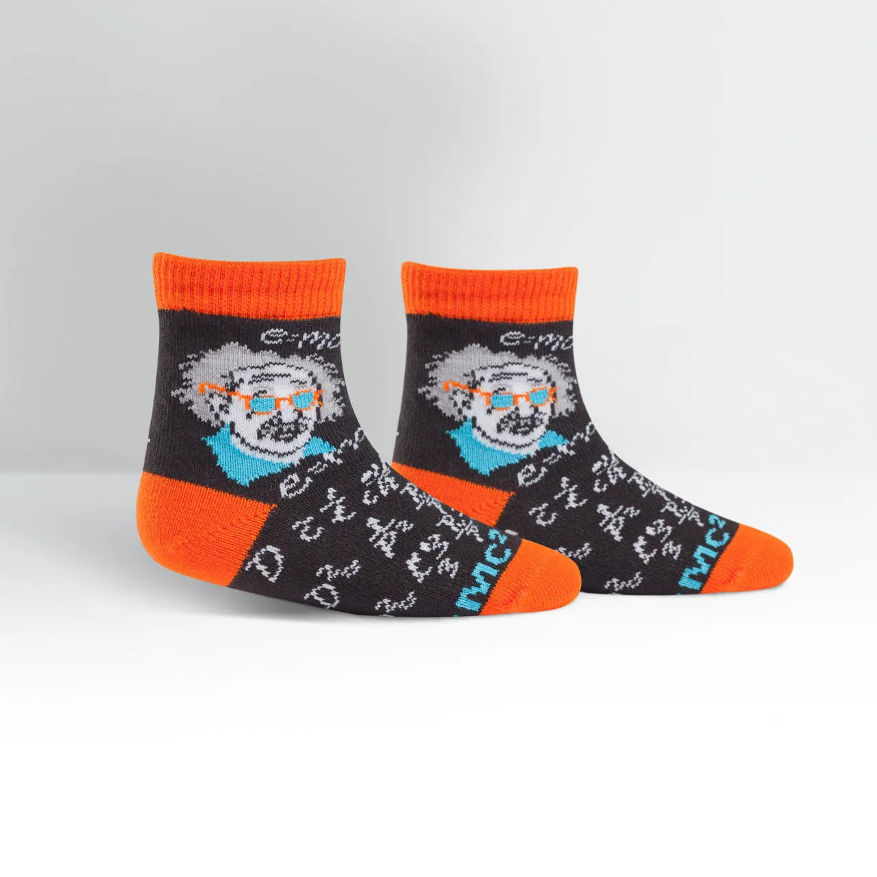 Toddler Relatively Cute Einstein Non-Skid Socks (Kids)