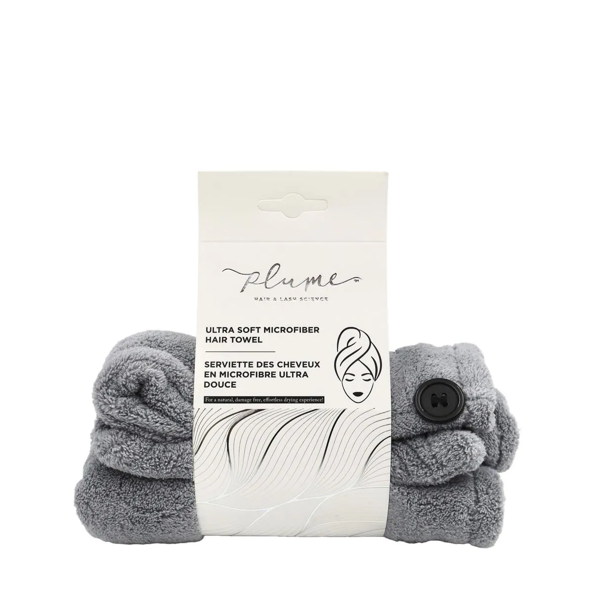 Ultra Soft Microfibre Hair Towel