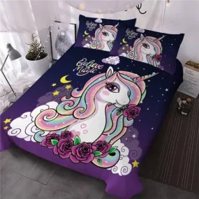 Ultra-Soft Unicorn Bed Set