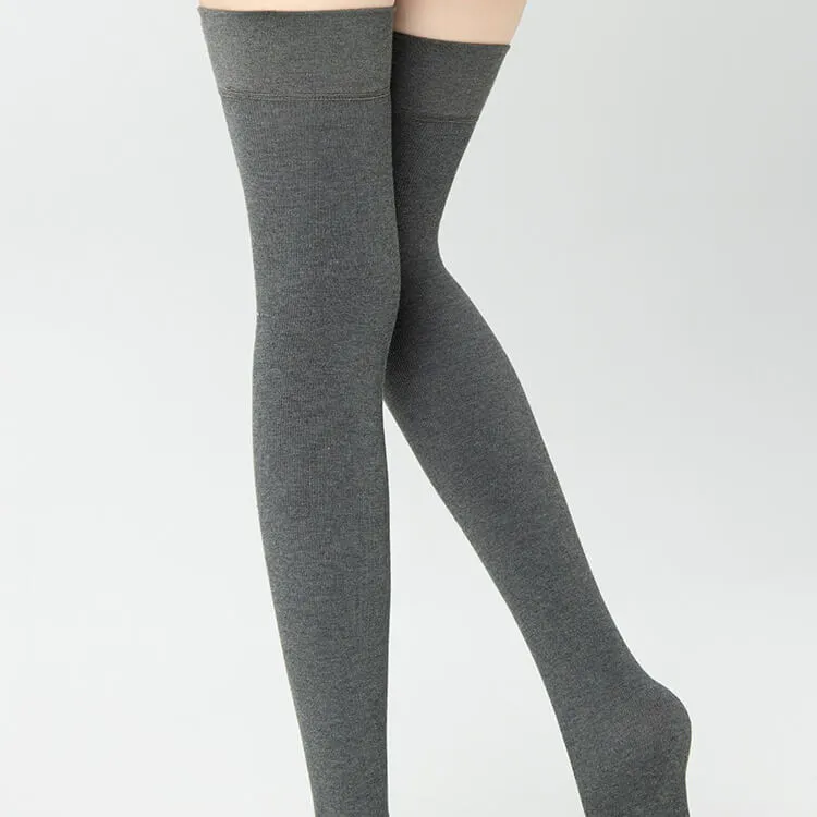 Velvet Over-the-Knee Non-Slip Socks