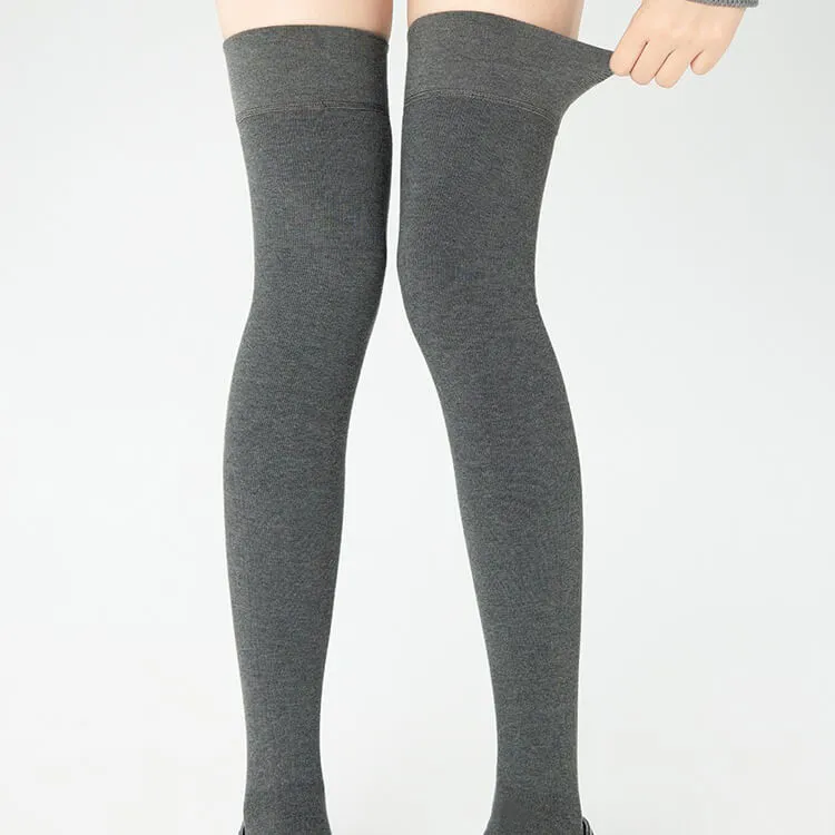 Velvet Over-the-Knee Non-Slip Socks