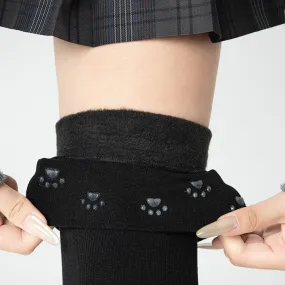 Velvet Over-the-Knee Non-Slip Socks