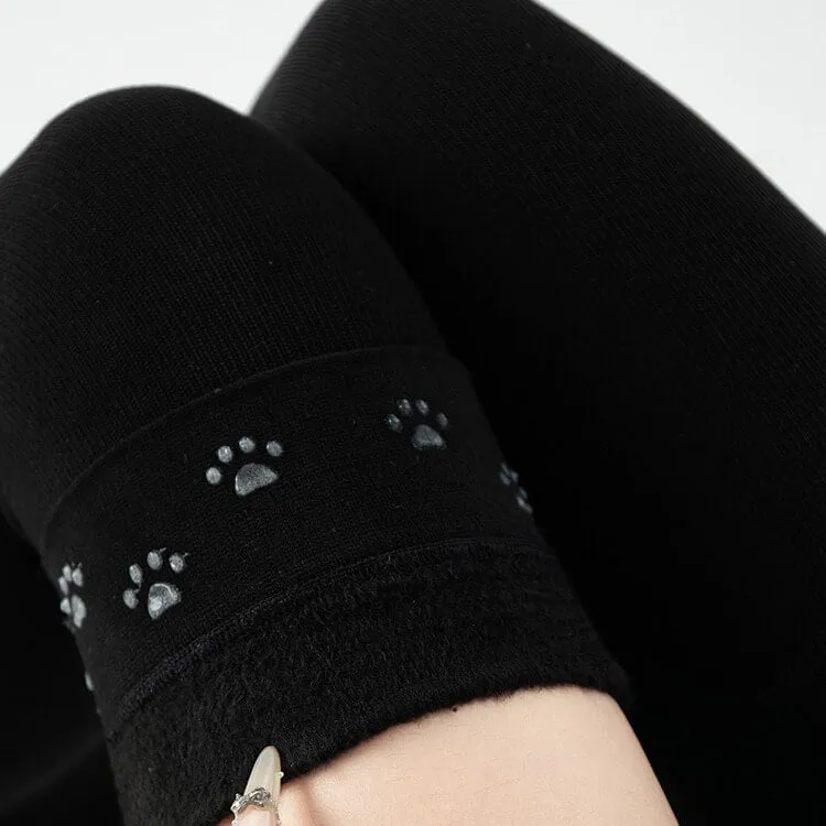 Velvet Over-the-Knee Non-Slip Socks