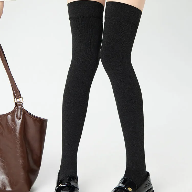 Velvet Over-the-Knee Non-Slip Socks